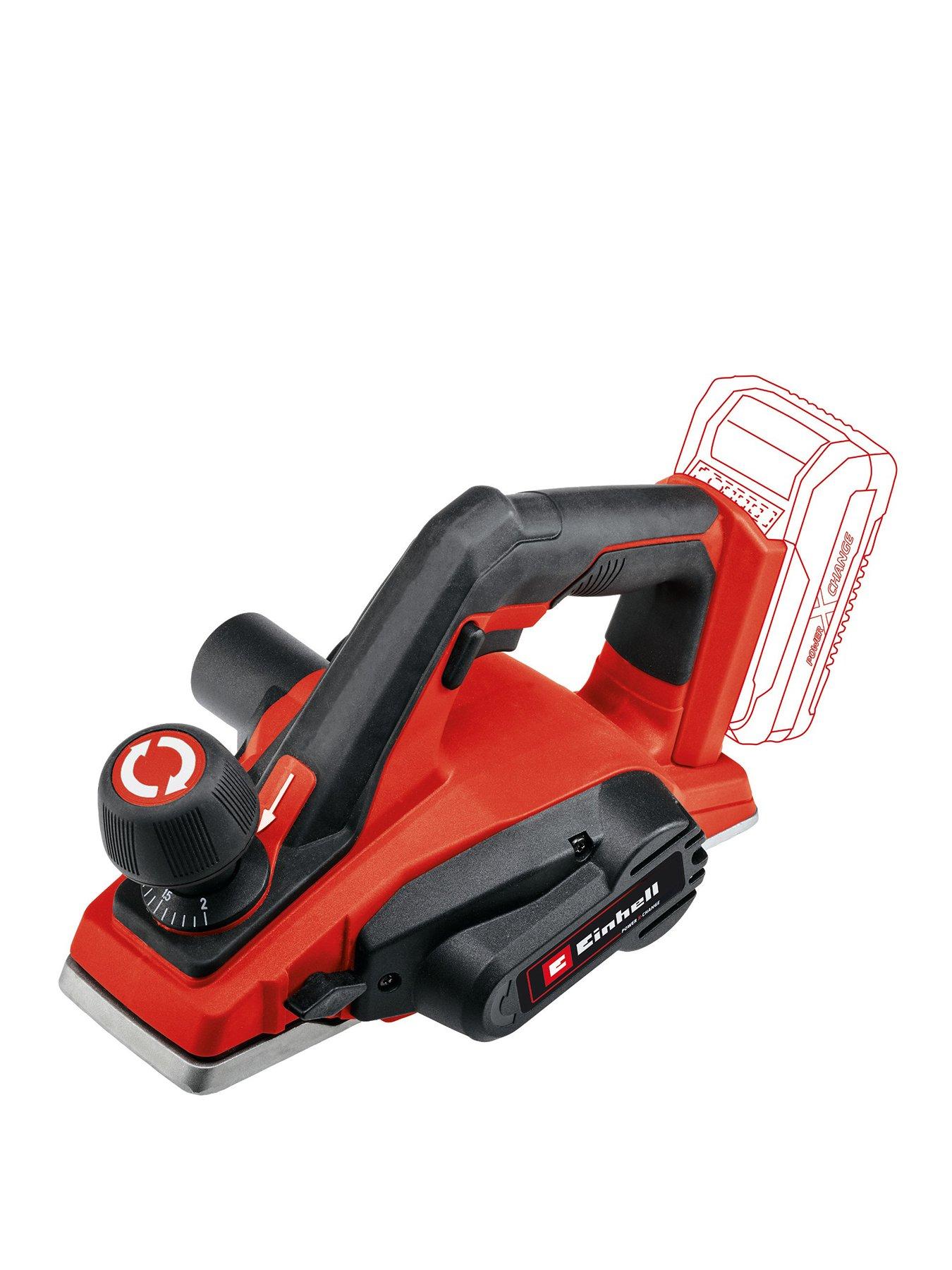 Product photograph of Einhell Pxc 18v 82mm Planer from very.co.uk