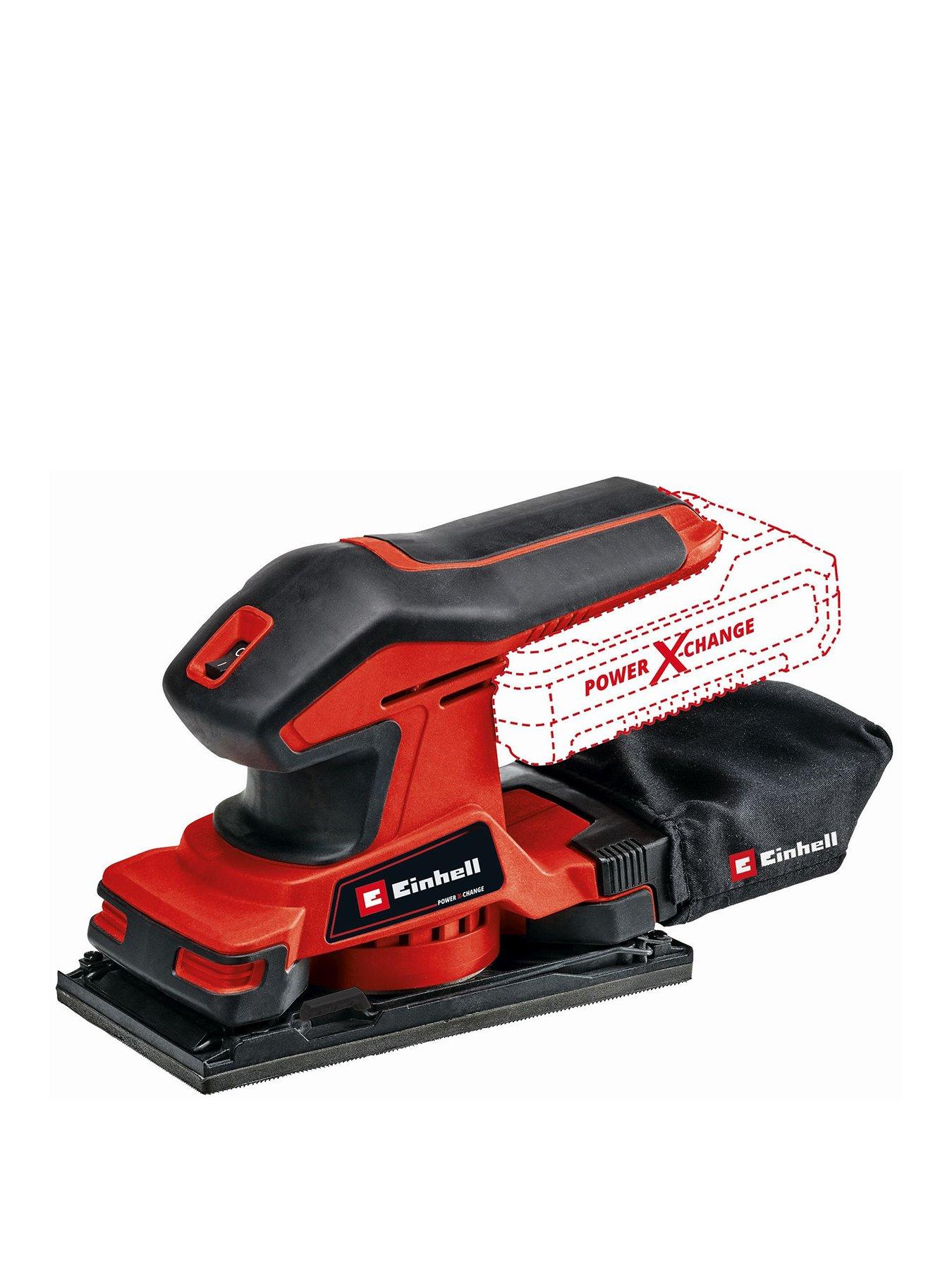 Product photograph of Einhell Pxc Cordless 1 3 Sheet Sander - Tc-os 18 187 Li Solo 18v Without Battery from very.co.uk