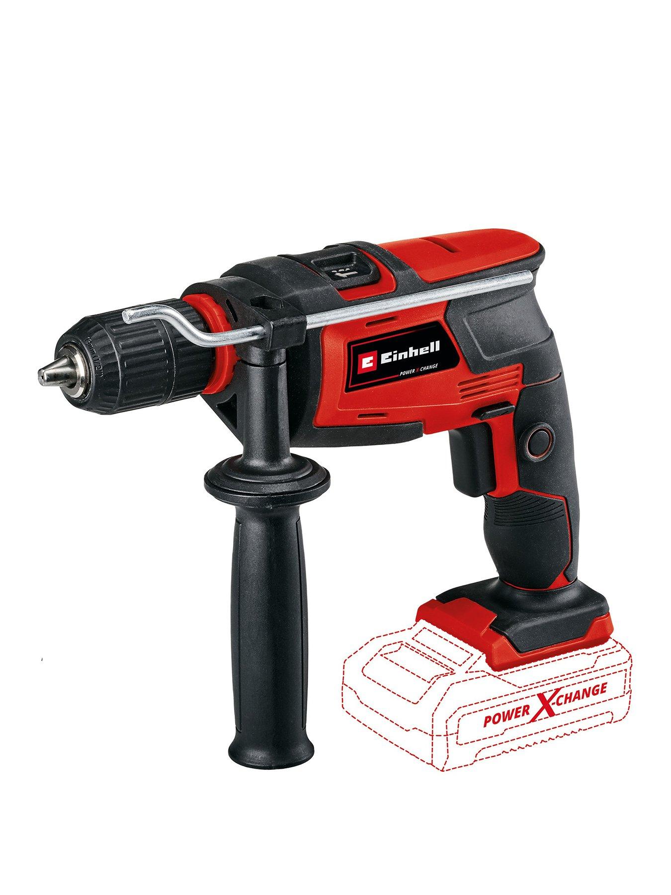 Product photograph of Einhell Pxc Cordless Hammer Drill - Tc-id 18 Li- Solo 18v Without Battery from very.co.uk