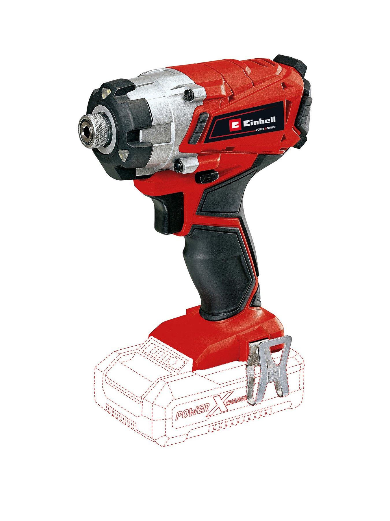 Product photograph of Einhell Pxc Cordless 140nm Impact Driver - Te-ci 18 1 Li-solo 18v Without Battery from very.co.uk