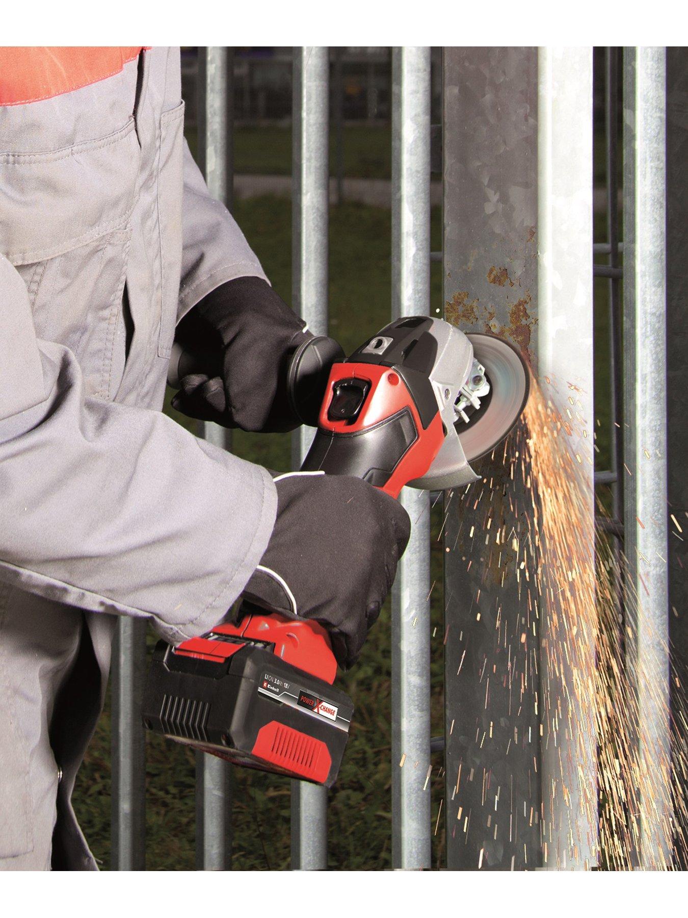 Image 5 of 5 of Einhell PXC 115mm Cordless Angle Grinder - TE-AG 18/115 Li Solo (18V without battery)