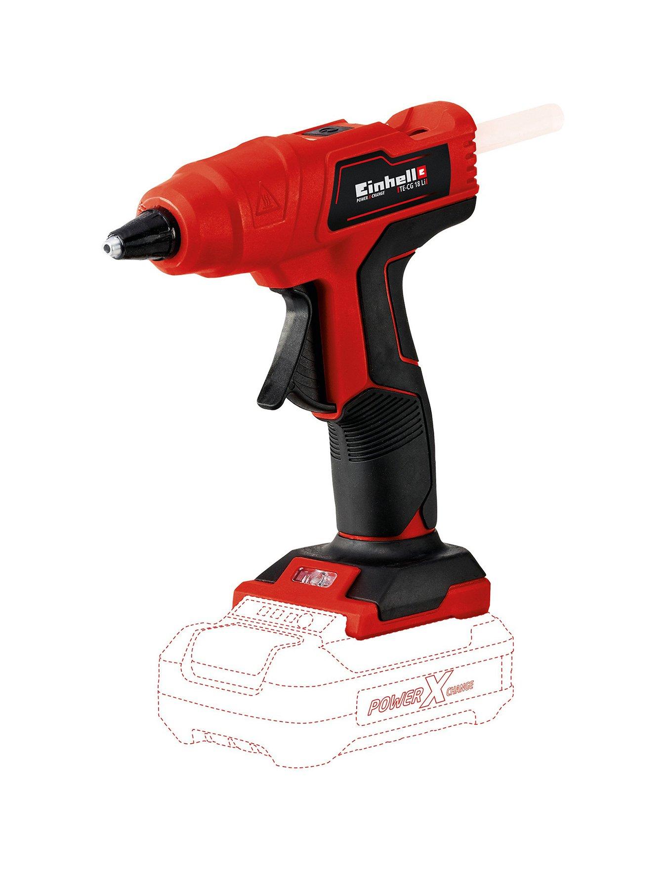 Product photograph of Einhell Pxc 18v Cordless Glue Gun from very.co.uk