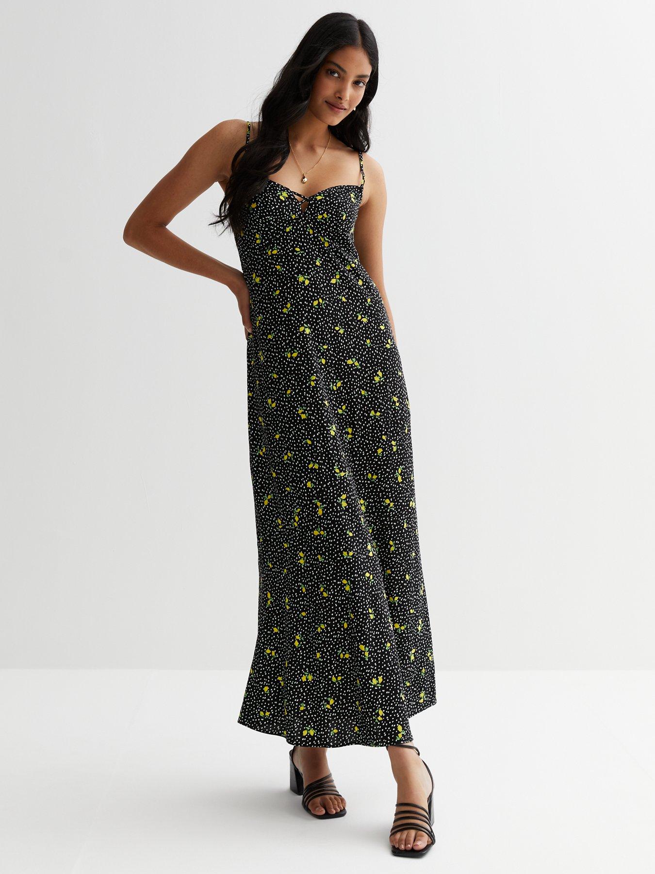 New look sale lemon dress