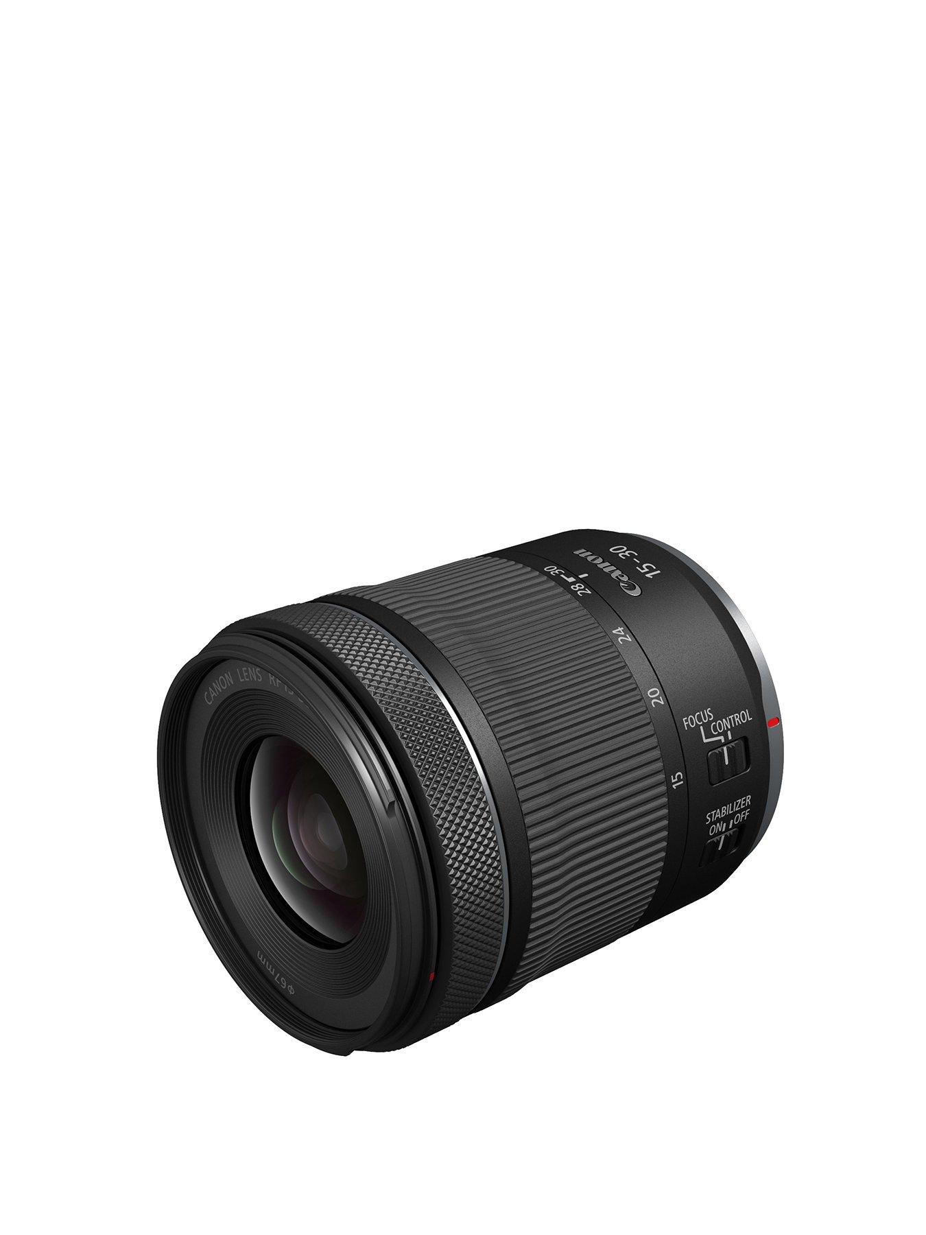 Canon RF 15-30mm F4.5-6.3 IS STM Lens - Black | very.co.uk