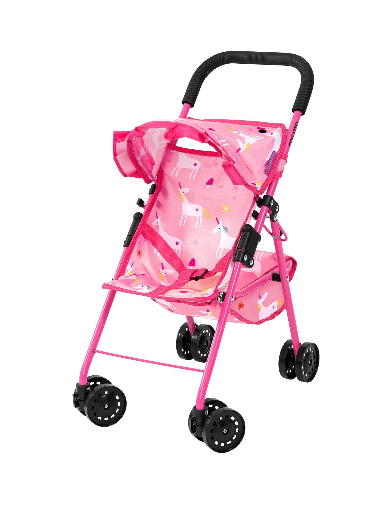 Doll deluxe clearance pram unicorn design