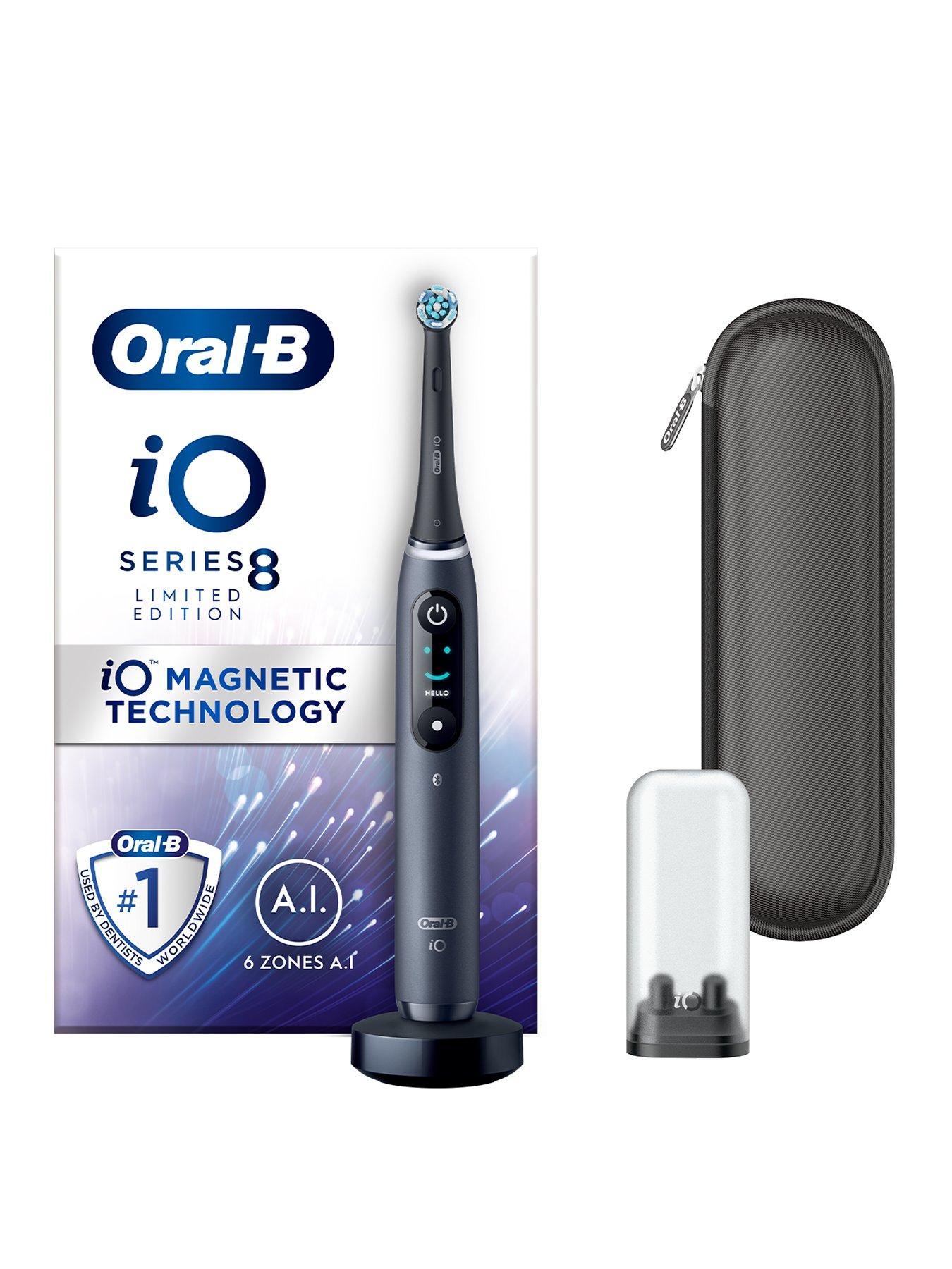 undefined iO8 Black Oynx Electric Toothbrush + Zipper Case