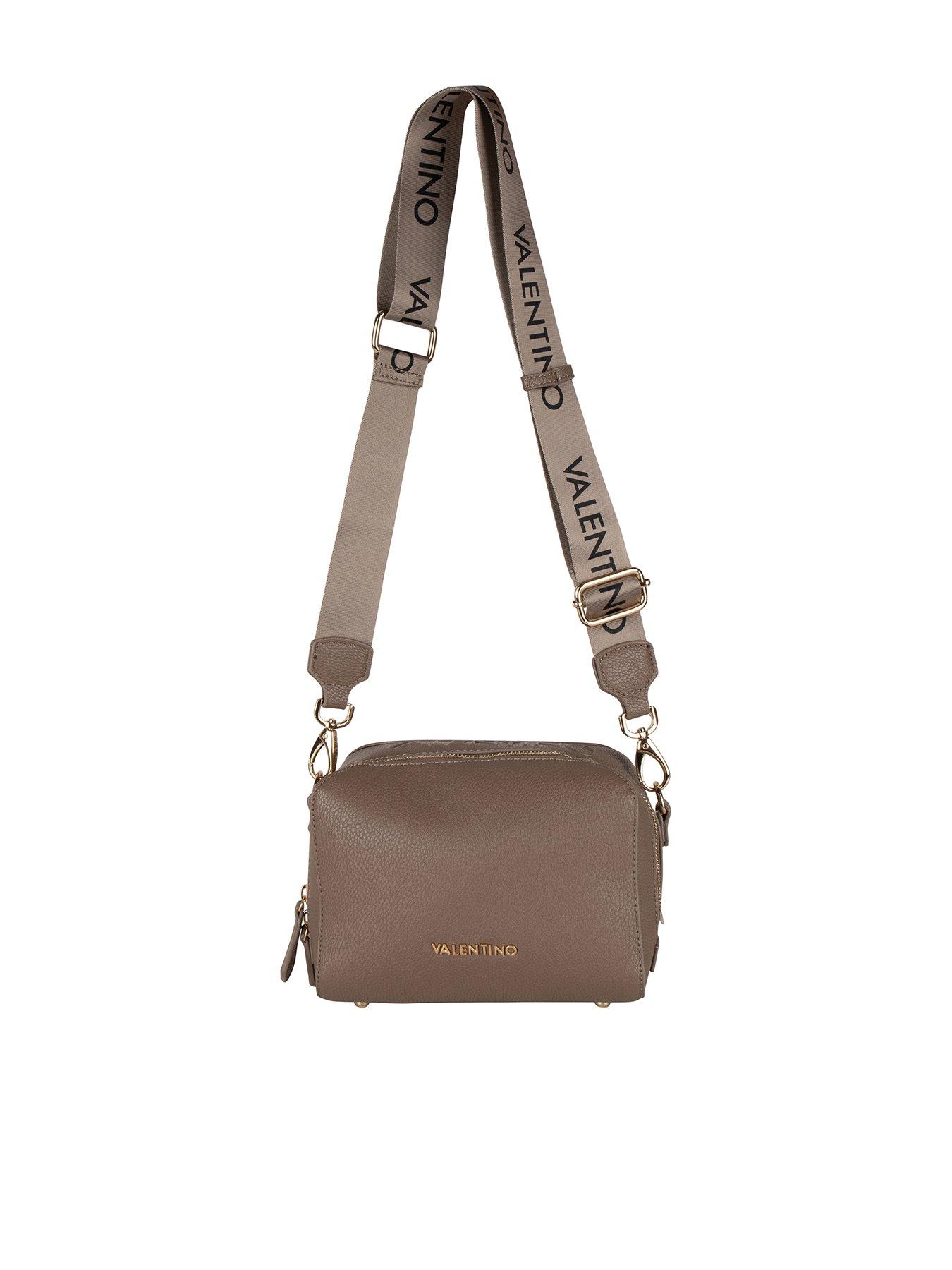 Valentino Pattie Square Crossbody Bag Taupe very