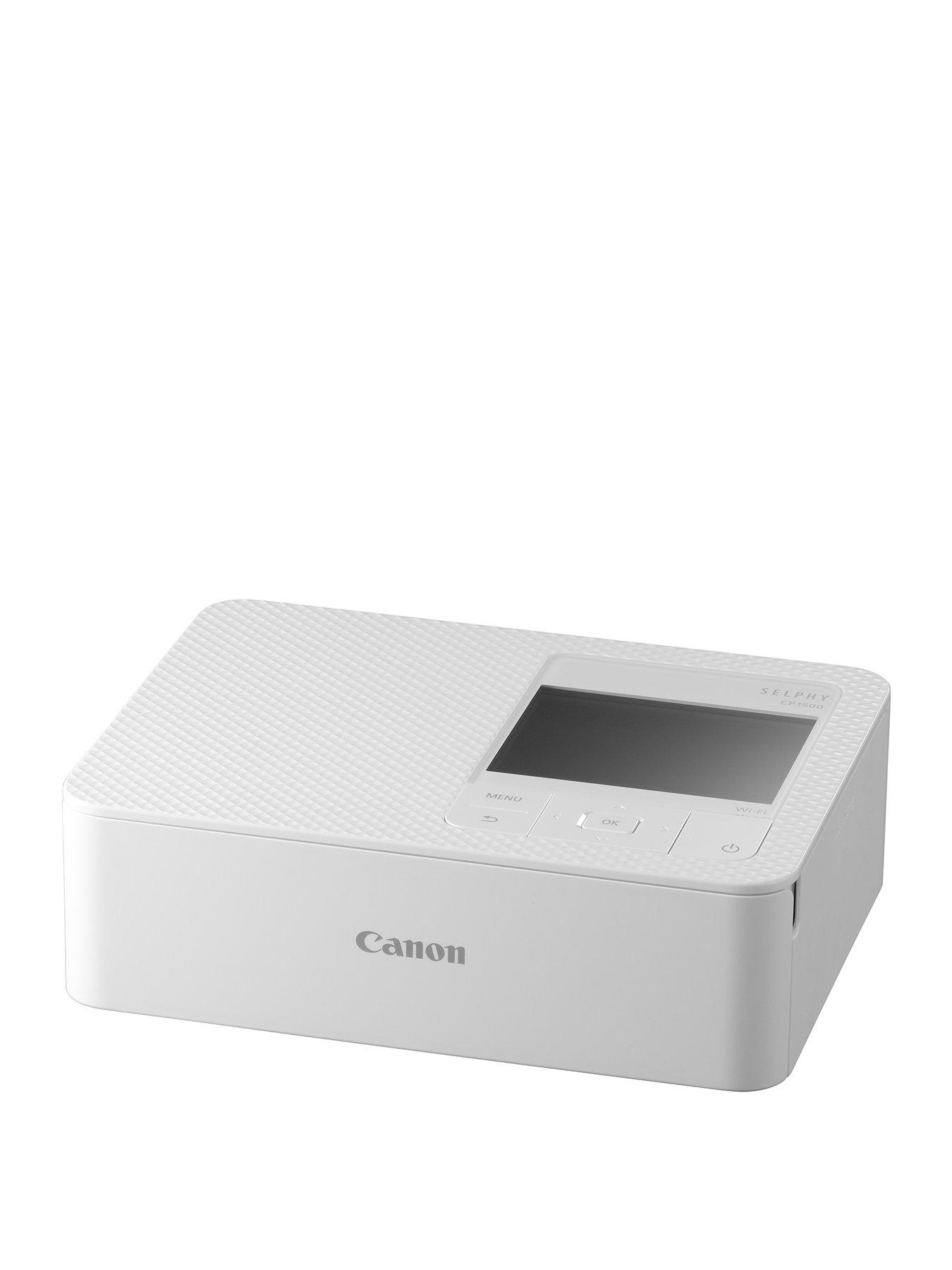 Canon Selphy Cp1500 Compact Wifi Photo Printer - White