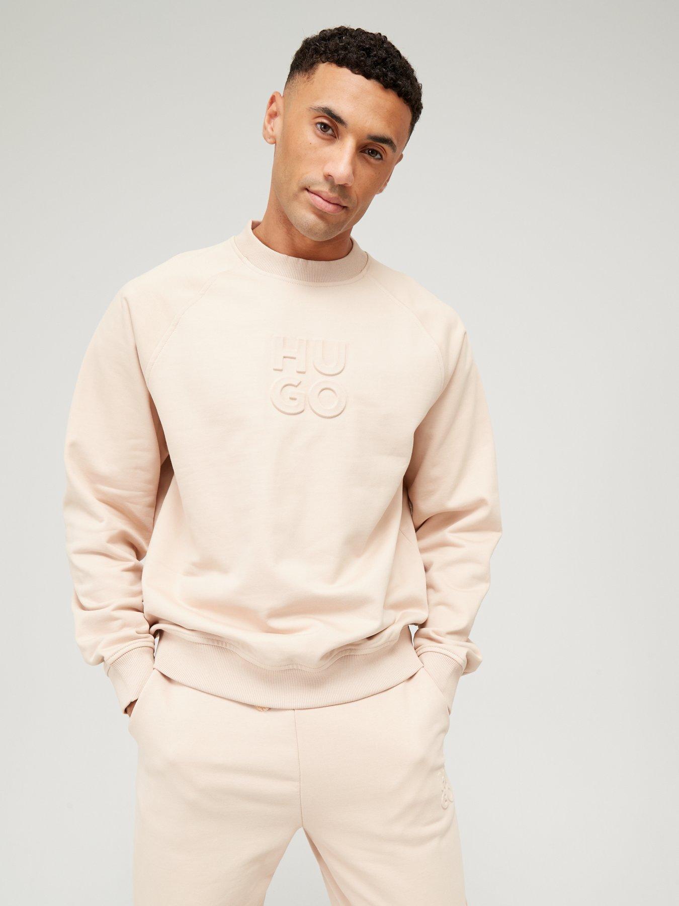 HUGO Dumbkin Sweatshirt - Beige | very.co.uk