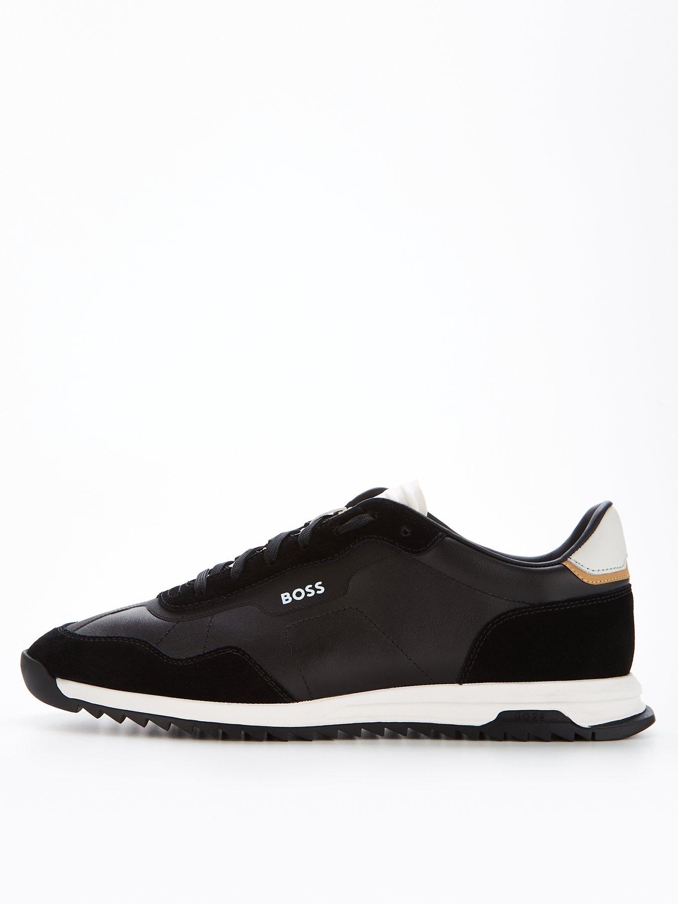 Hugo boss zephir trainers on sale black