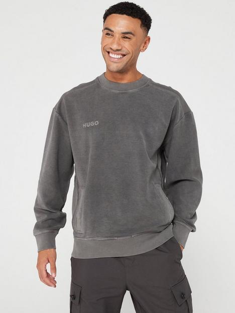 hugo-delphonso-sweatshirt-dark-grey