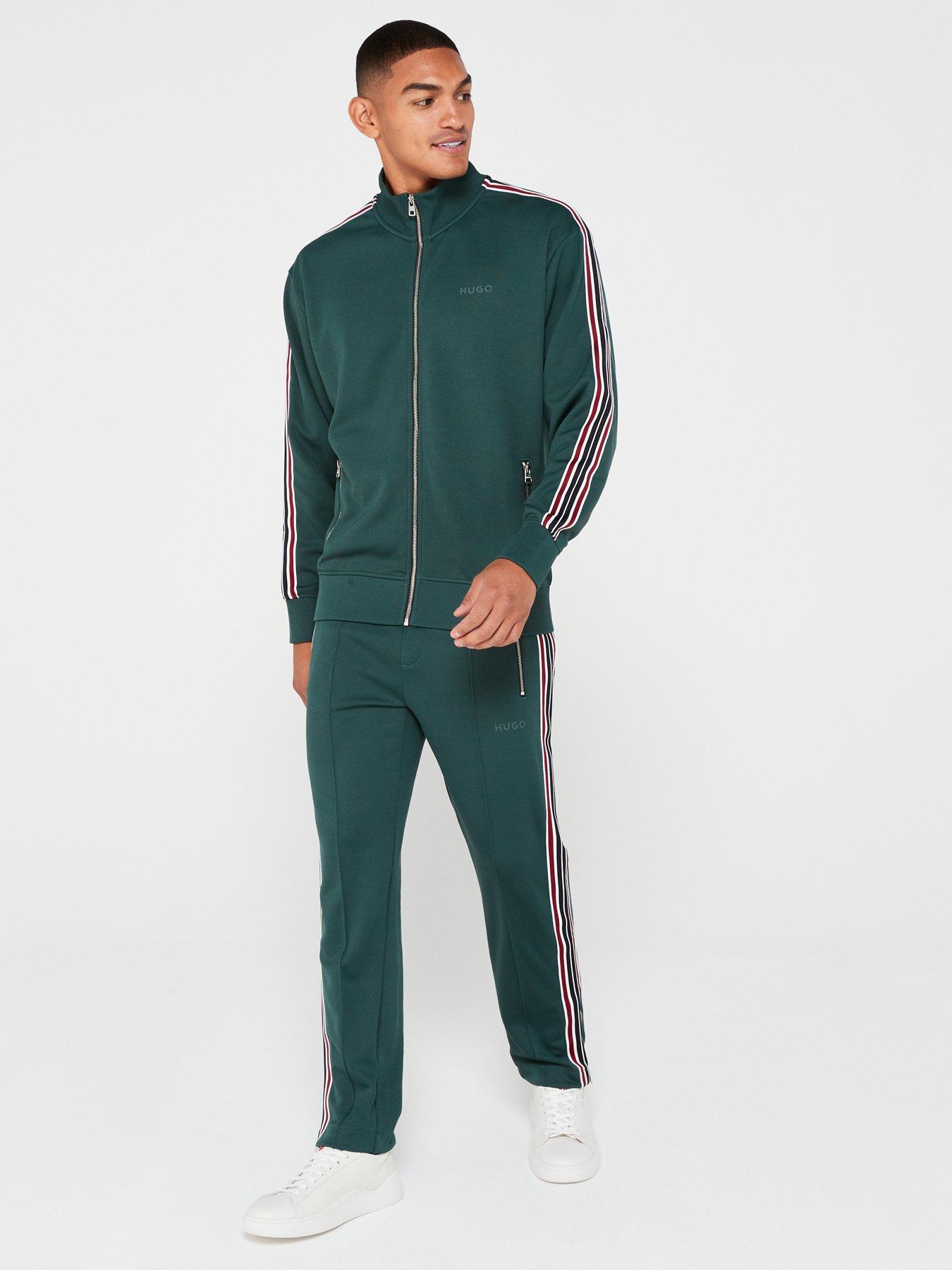 Dark green adidas on sale joggers