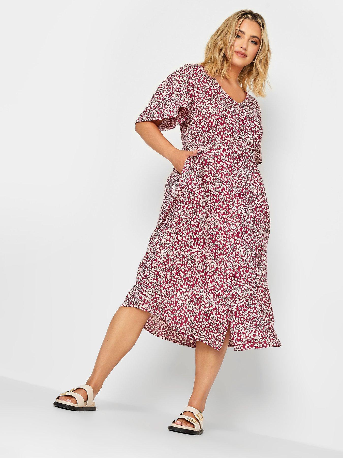 Ditsy tea outlet dress uk