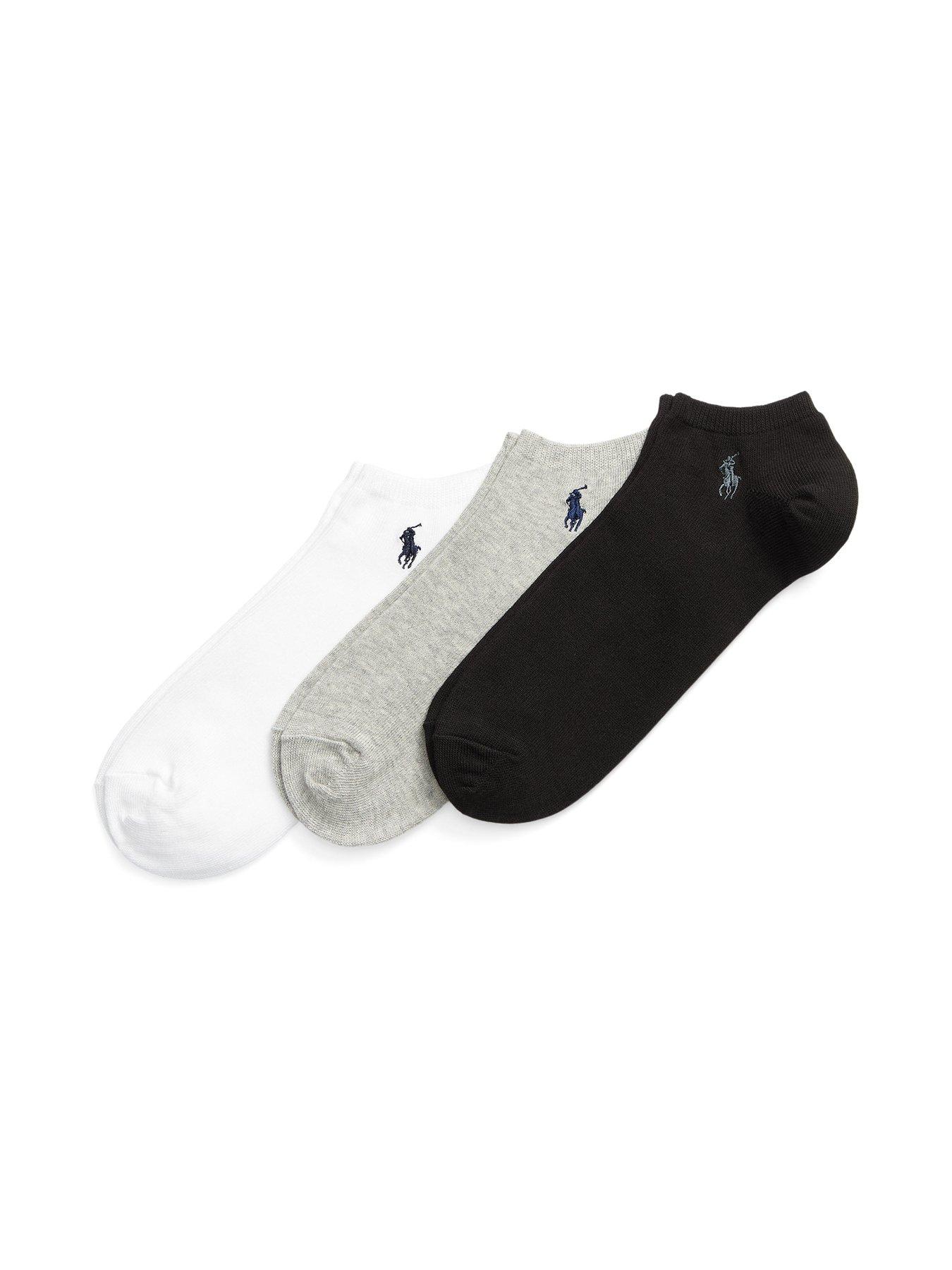 Polo Ralph Lauren 3 Pack Small Logo Trainer Socks