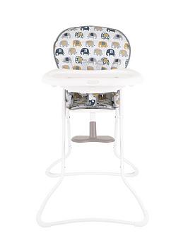 Product photograph of Graco Snack N Stow Highchair - Parade from very.co.uk