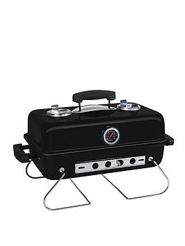 Product photograph of George Foreman Black Toolbox Charcoal Bbq from very.co.uk