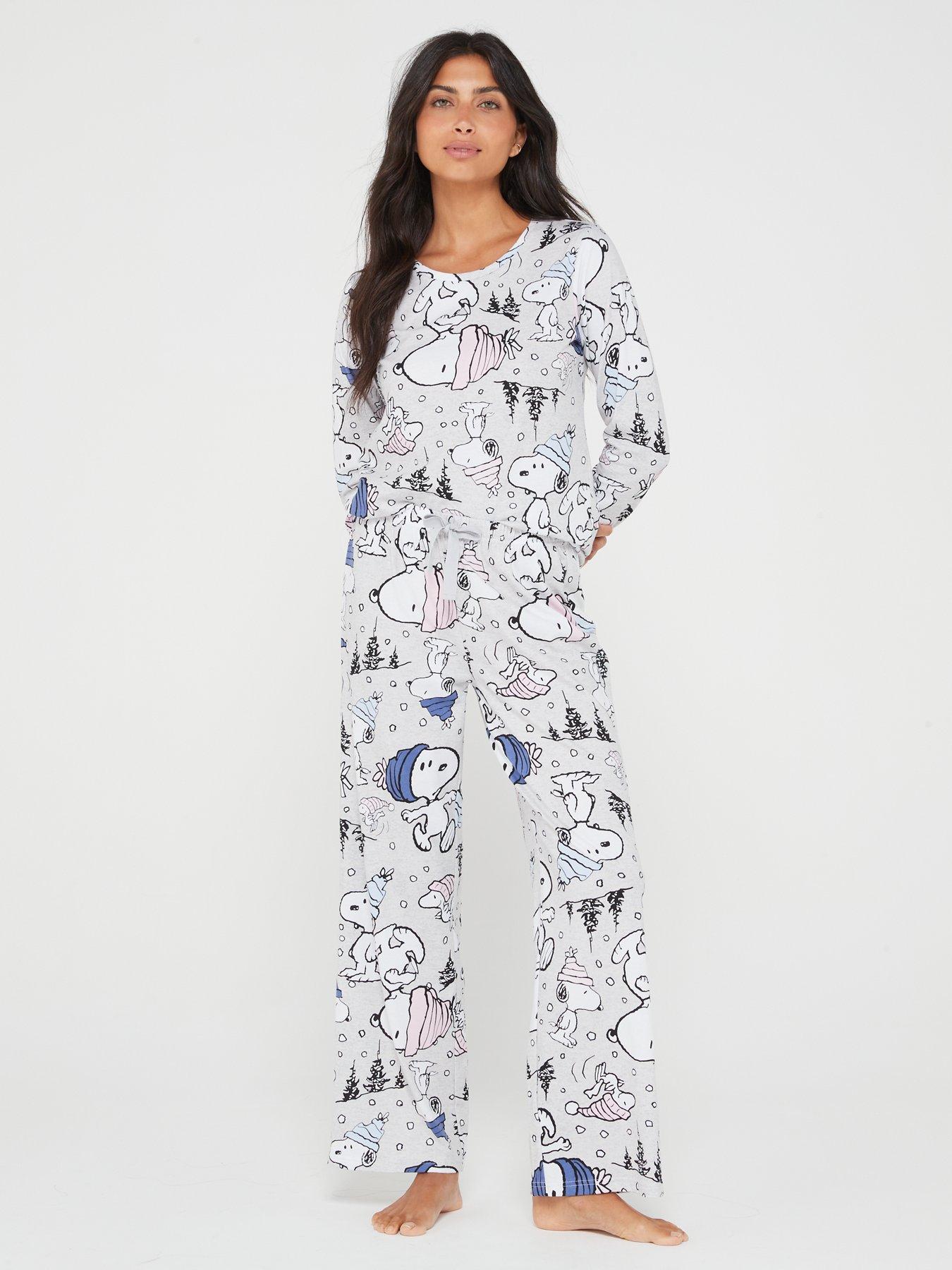 Snoopy discount pyjamas womens