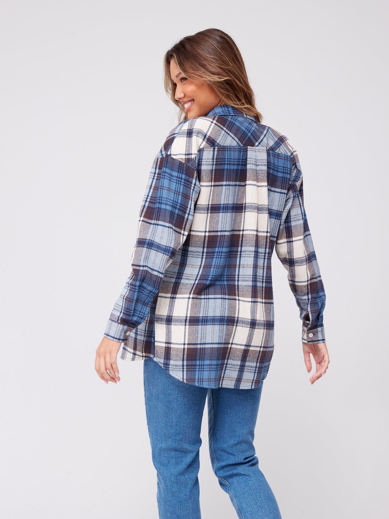 Cheap checkered sale shirts womens