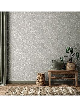 Product photograph of Arthouse Venice Scroll Ivory Taupe Wallpaper from very.co.uk