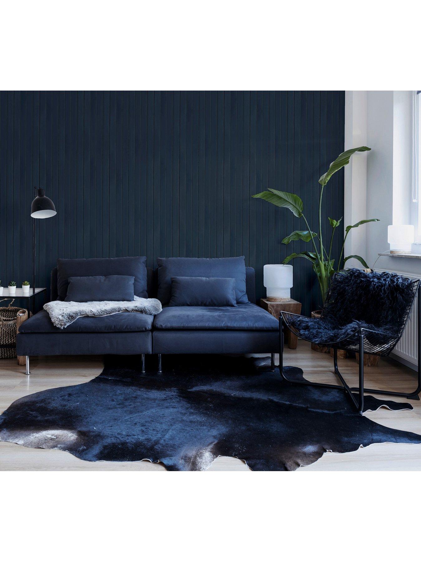 arthouse-flat-wooden-plank-blue-wallpaper