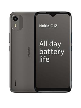 Nokia C12 64Gb Storage, Dual Sim - Charcoal
