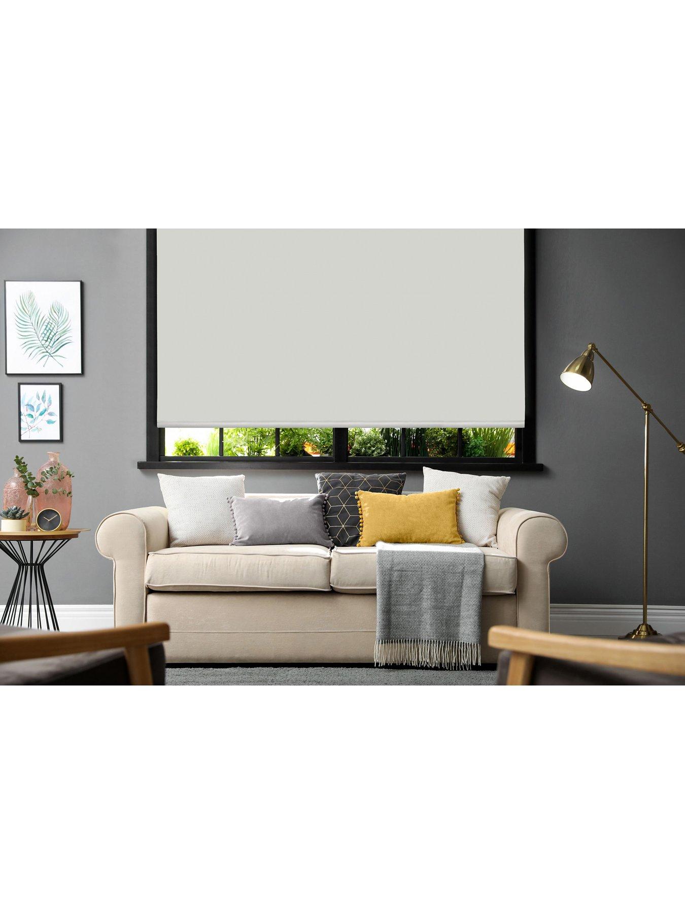 Very Home Plain Blackout Roller Blind