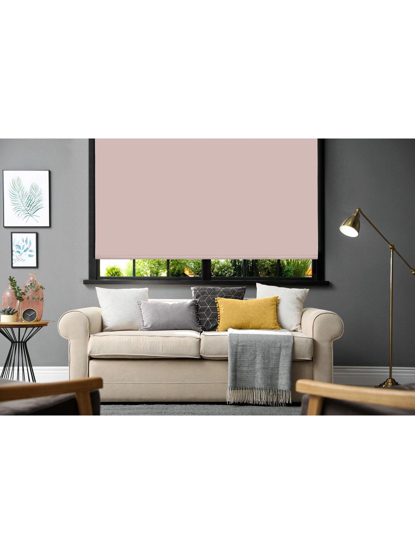 Very Home Plain Blackout Roller Blind