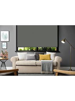 Product photograph of Everyday Plain Blackout Roller Blind from very.co.uk