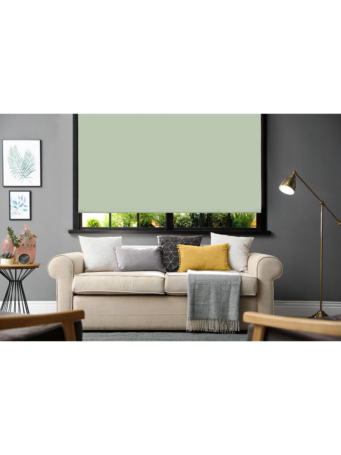 Very Home Plain Blackout Roller Blind