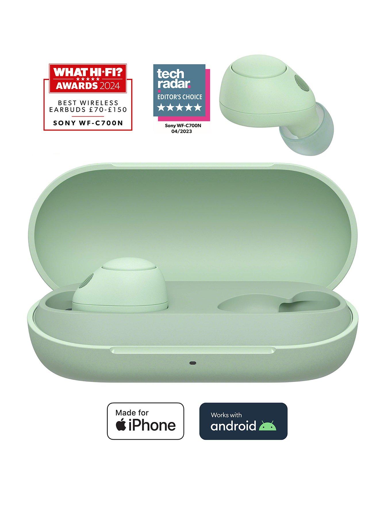 undefined WF-C700N True Wireless Noise Cancelling Earbuds - All-day comfort - Up to 15H battery life with charging case - Black
