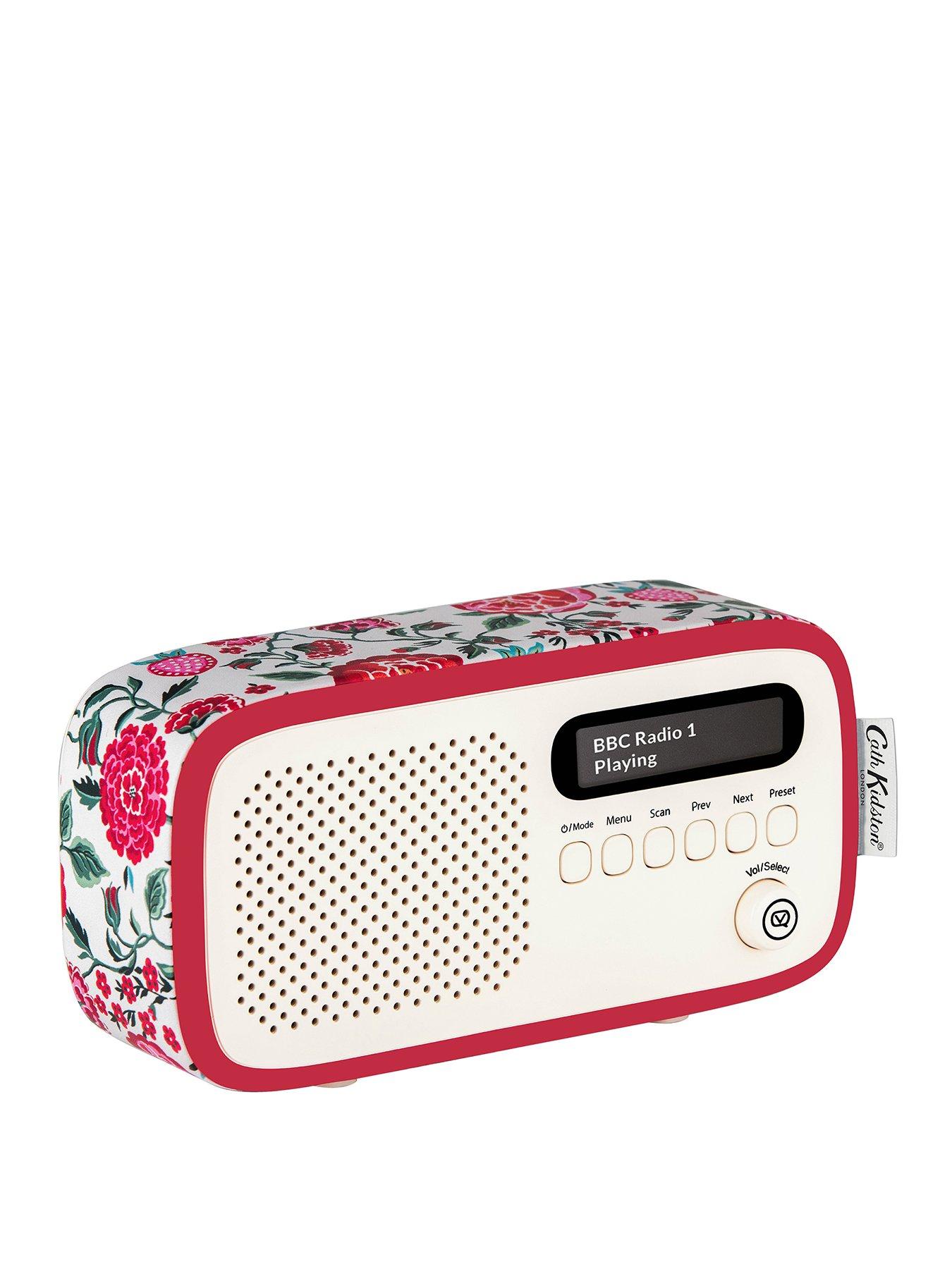 VQ Cath Kidston DAB Radio Strawberry Garden very.co.uk