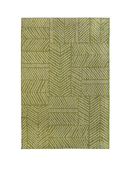 Product photograph of Very Home Compass Line Geo Indoor Outdoor Rug from very.co.uk
