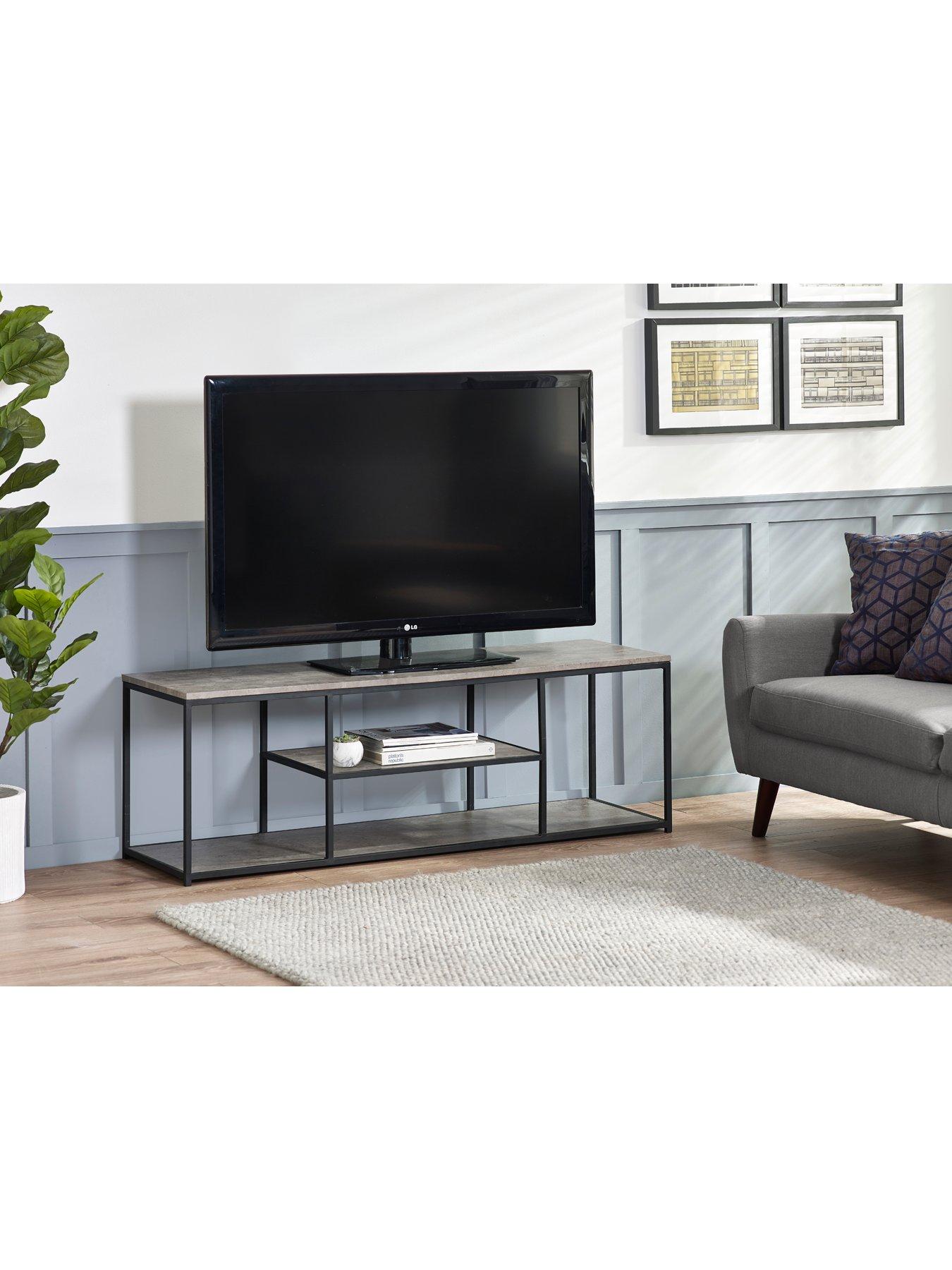 undefined Staten TV Unit - Grey