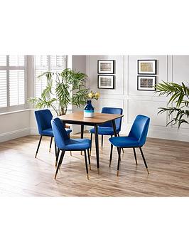 Product photograph of Julian Bowen Findlay Square Dining Table Excludes Dining Chairs from very.co.uk