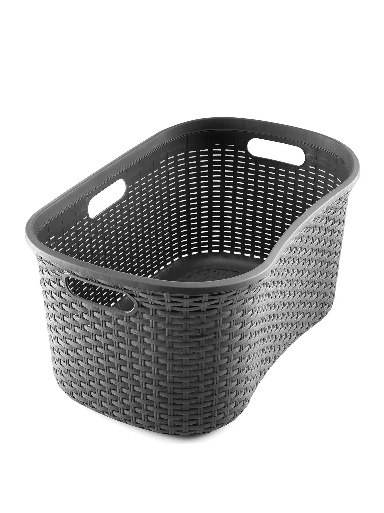 Recycled Plastic 48L Hipster Laundry Basket