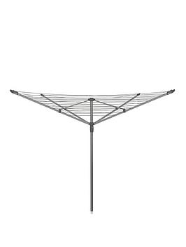 Product photograph of Addis 50-metre 4-arm Outdoor Rotary Airer from very.co.uk