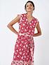  image of crew-clothing-summer-dress-red