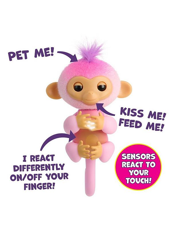 Image 3 of 7 of Fingerlings Monkey Pink Harmony