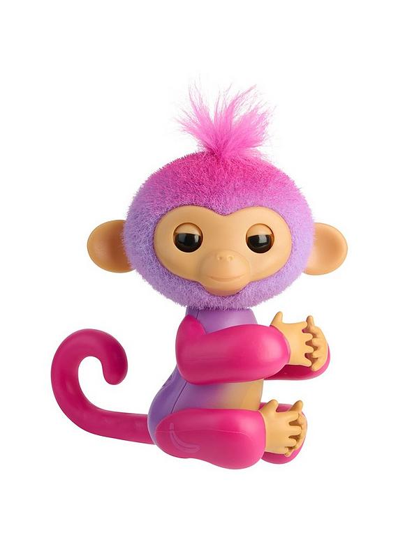 Image 7 of 7 of Fingerlings Monkey Purple Charlie