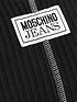  image of m05ch1n0-jeans-ribbed-logo-vest-fantasy-print-black