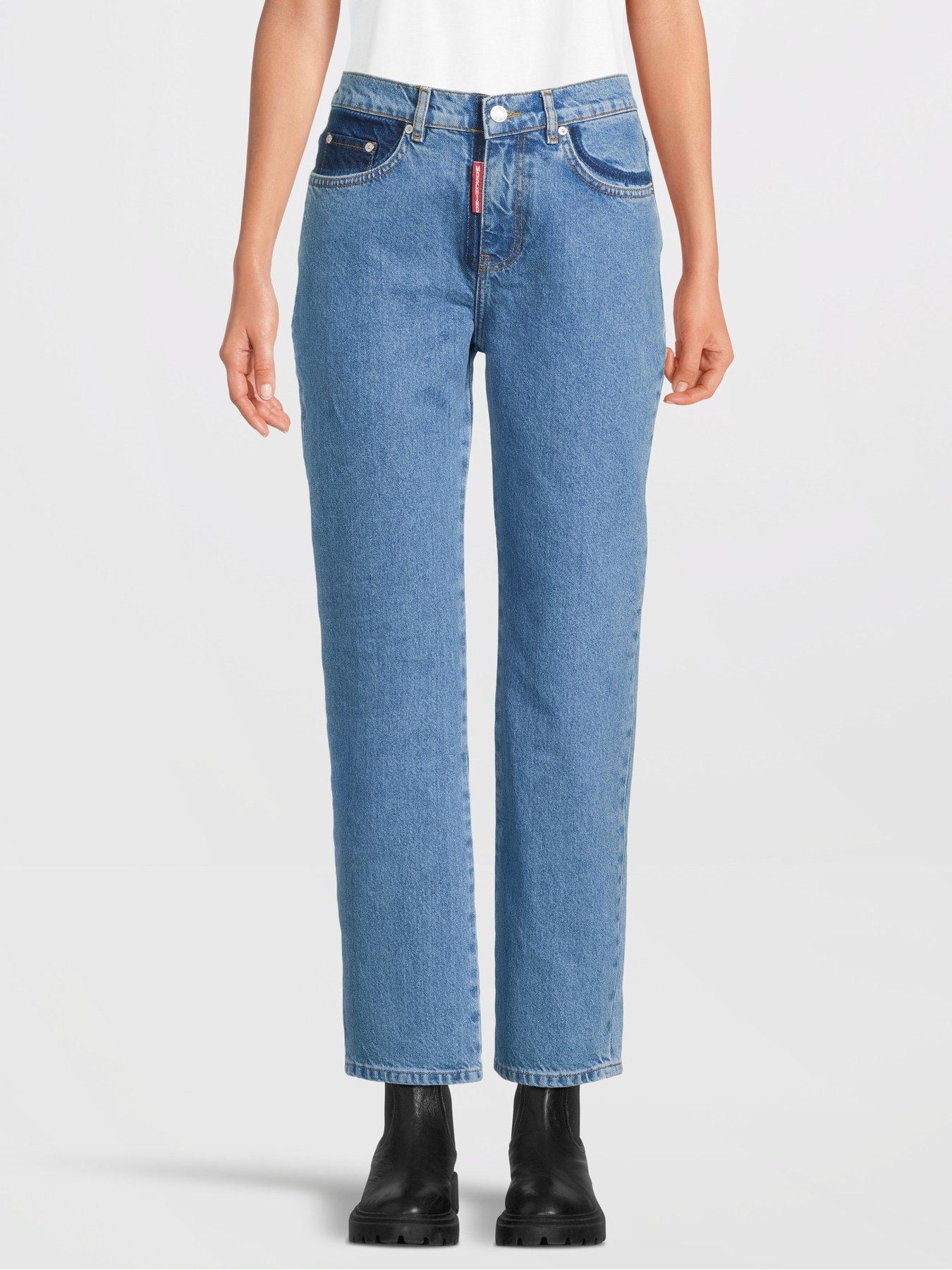 Front store cut jeans