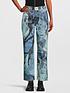  image of m05ch1n0-jeans-all-overnbspdenim-print-jeans-fantasy-print