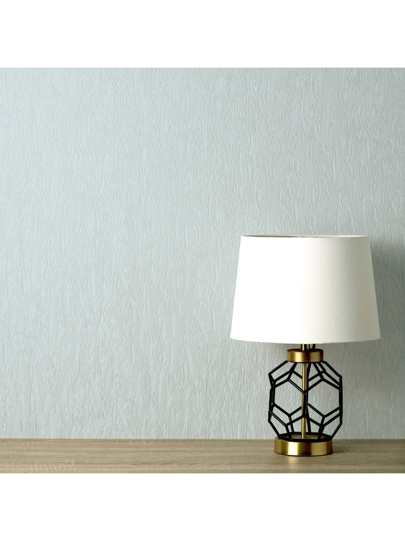 Product photograph of Vymura Bellagio Plain Wallpaper In Blue from very.co.uk