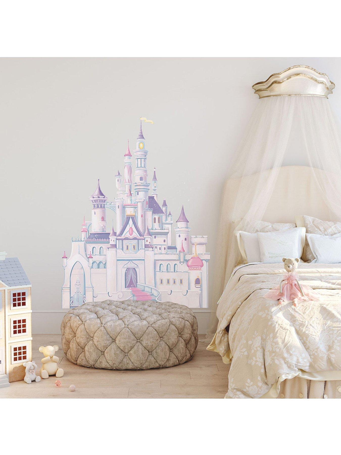 Product photograph of Fine D Cor Disney Princess - Princess Castle Peel from very.co.uk