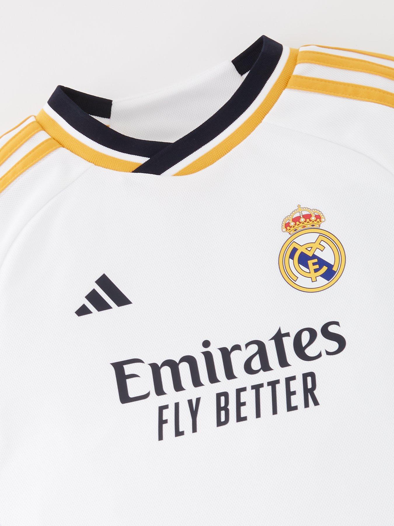 Adidas Real Madrid Home Jersey 23/24 - White - Size S