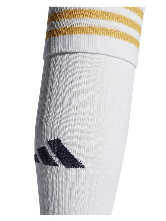 back image of adidas-real-madrid-2324-home-stadium-socks-white