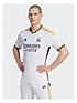  image of adidas-real-madrid-mens-2223-home-stadium-replica-shirt-white