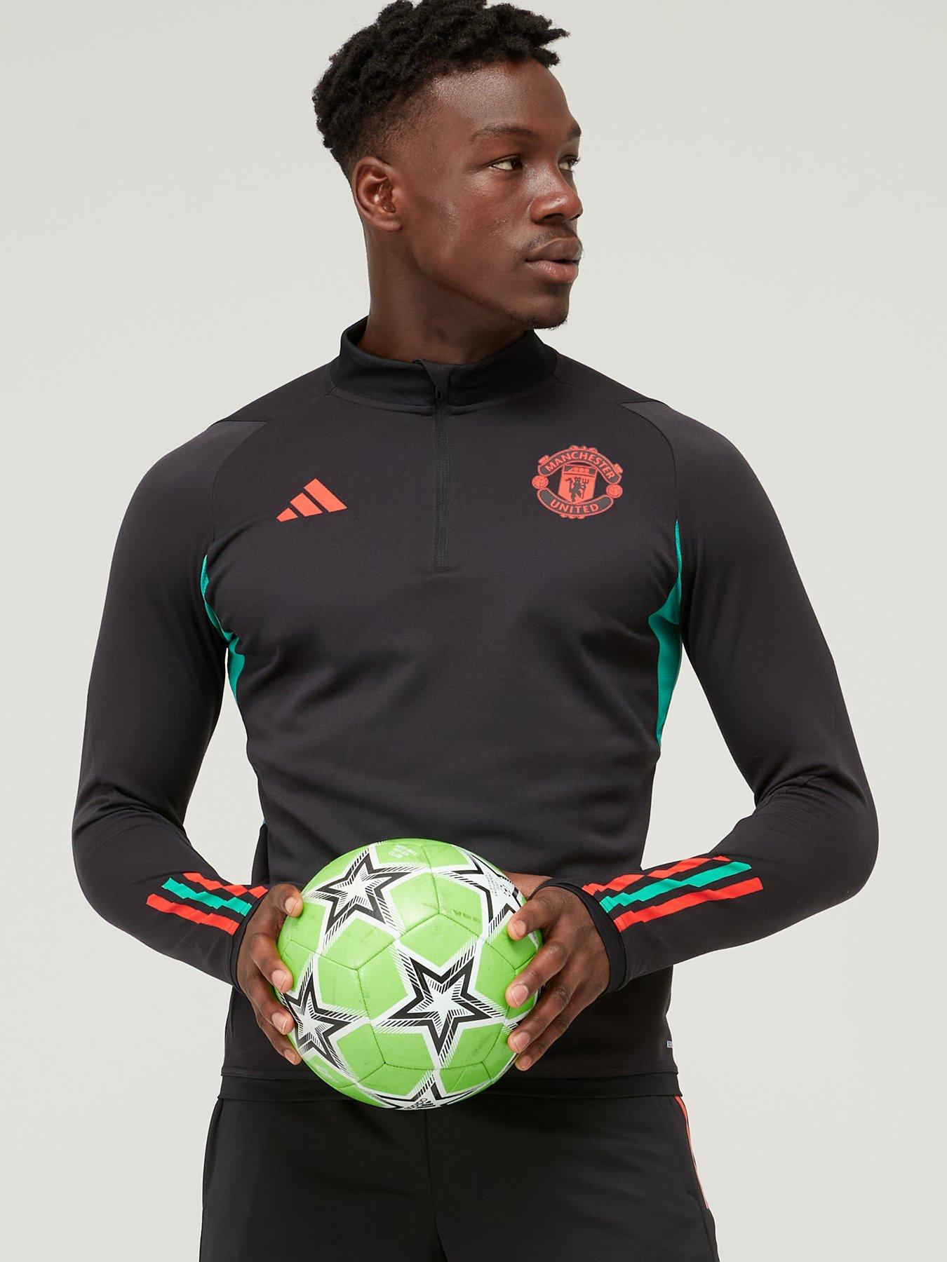 Manchester united black sale long sleeve jersey