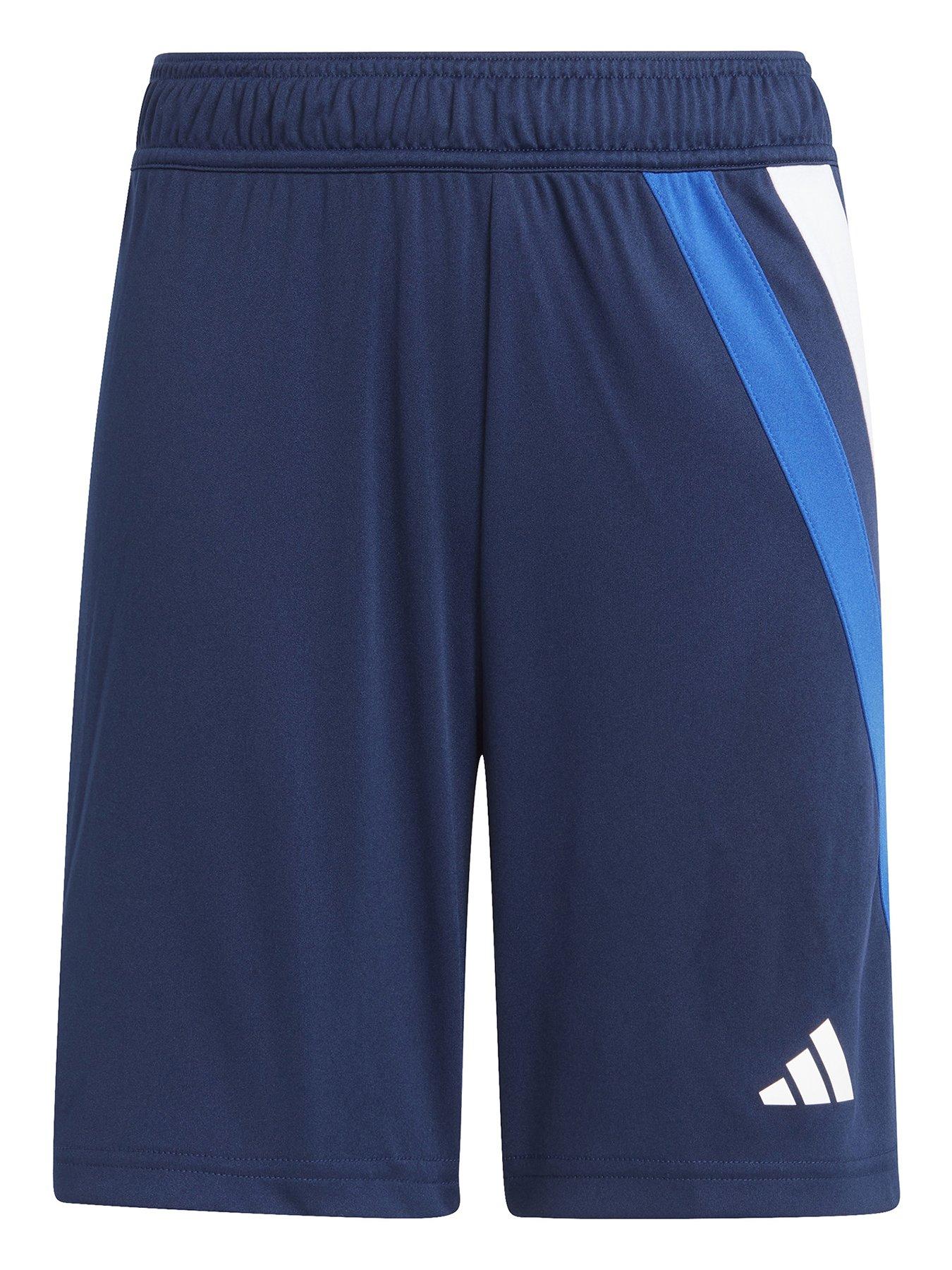 adidas unisex-child Tall Size Parma 16 Shorts, Dark Blue/White, XX