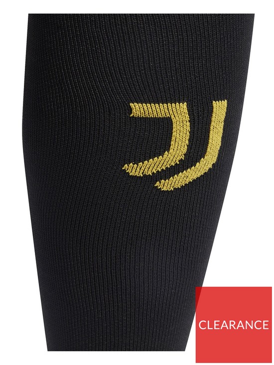 back image of adidas-juventus-2324-home-stadium-socks-black